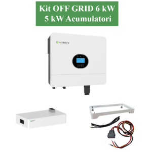 Kit off grid 5 kw stocare